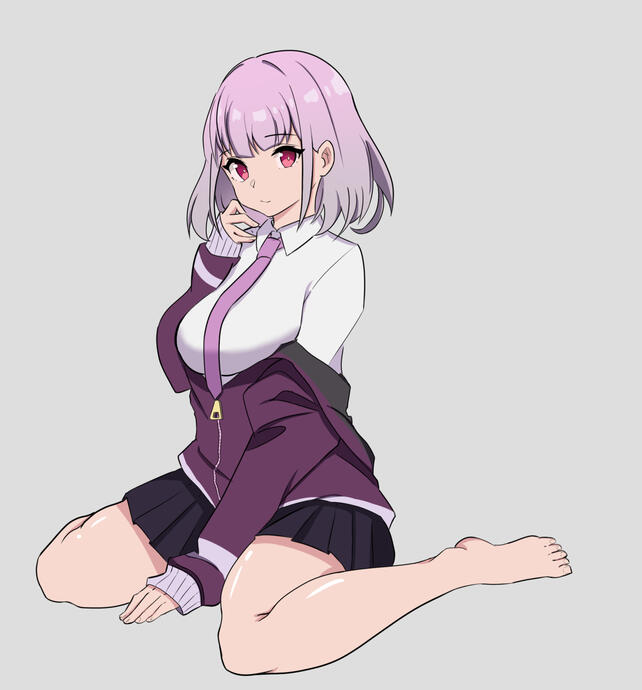 fan art Shinjou Akane (sss.gridman)