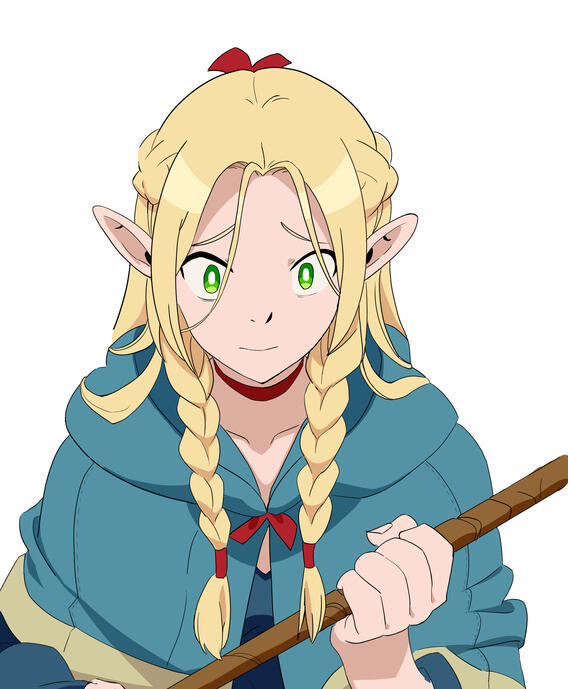 fan art Marcille (Dungeon Meshi)